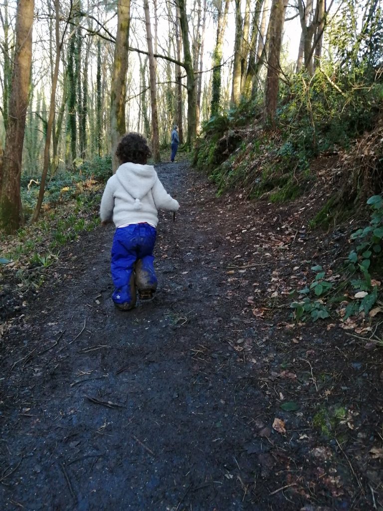 Girl Walking