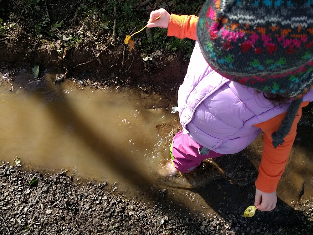 Walking In Mud