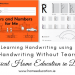 HWT Handwriting Without Tears