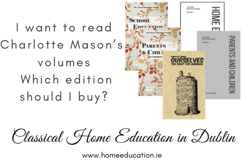 HomeEducation.ie Charlotte Mason Volumes