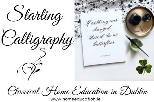HomeEducationinIrelandCalligraphy